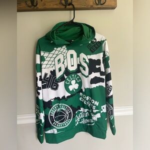 Celtics Sweatshirt- Youth Large NBA Irish Boston